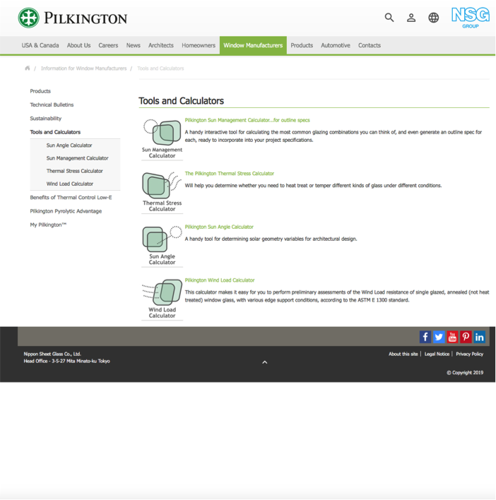 A screen shot of the website for pukington.